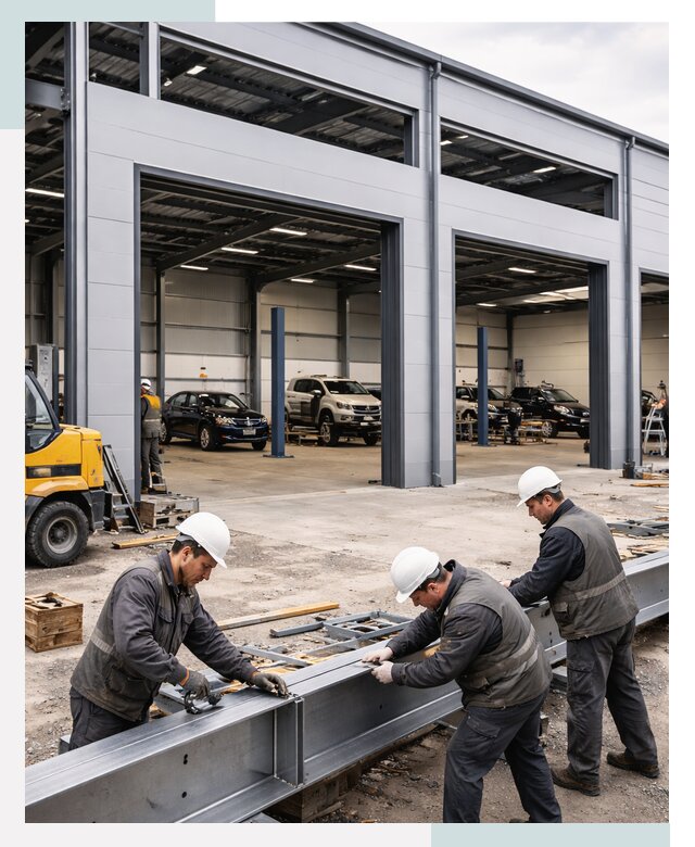 Быстровозводимые здания для автобизнеса в Ростове-на-Донеот 18772 р.|СтальСтрой